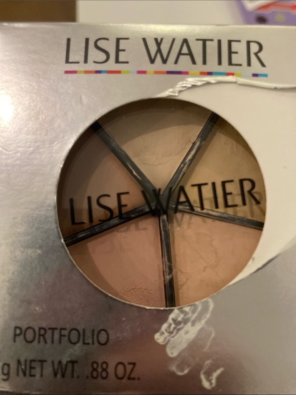 Lise Watier Portfolio Professional Correctors 4-in-1 Beige & Pink